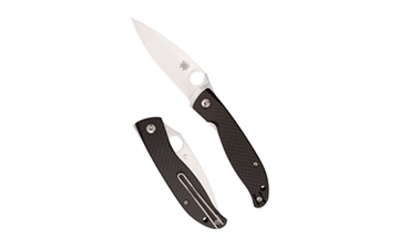 Picture of SPYDERCO MANTRA 4 CF 3.34" BLK/SLV C274CFP 716104019779
