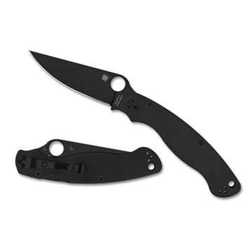 Picture of Spyderco Military 2 Black G-10 Black Blade C36GSBK2