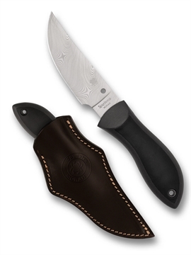 Picture of Spyderco Moran Upswept Grey Damasteel  SPRINT FB01PGYD 716104019557