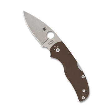 Picture of Spyderco Native 5 Brown G-10 CPM 15V SPRINT C41GPBN15V5