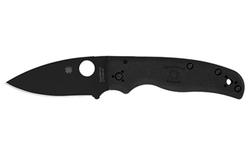 Picture of Spyderco Shaman Black Lightweight Black Blade C229PBBK
