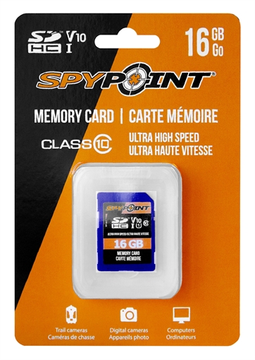 Picture of SpyPoint Spypoint SD Card 16 GB Class 10 SD-16GB 05893