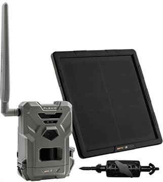 Picture of SpyPoint Spypoint Flex-M Cellular Camera w/Solar Panel Bundle Multi Carrier 01843