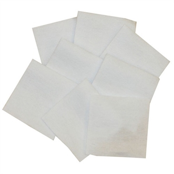 Picture of Brownells SQUARE COTTON PATCHES, 2.5'', .35 CAL/20 GAUGE, 1000 PACK BR024