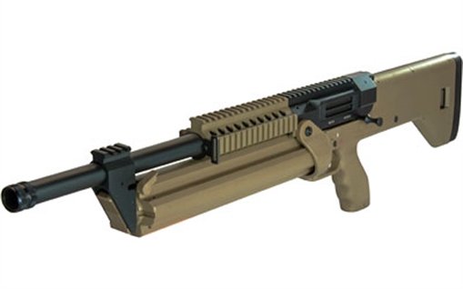 Picture of SRM Arms 1216 Gen2, Semi-automatic Shotgun, 12 Gauge, 3" Chamber, 18.5" Cold Hammer Forged Threaded Barrel, Flat Dark Earth, Polymer Stock, 16Rd, Billet Aluminum Receiver, Picatinny Rail SRM1216STS