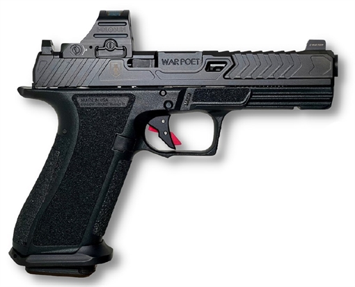 Picture of Shadow Systems DR920 WAR Poet Handgun 9mm Luger 10rd Magazines(2) 4.5" Fluted Barrel w/Holosun 507C SS-2079-H