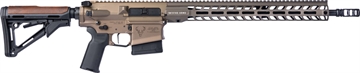 Picture of Stag Arms LLC STAG-10 Pursuit, Semi-automatic Rifle, AR-10, 308 Winchester, 16" Threaded Brown, Matte Finish, Kodiak Brown, 1 Magazine, 10 Rounds STAG10004202