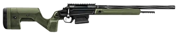 Picture of Stag Arms Pursuit 308 Win 5+1 18" Threaded/Fluted Sporter, Black Cerakote Barrel/Rec, OD Green OEM Hybrid Hunter Stock, TriggerTech Trigger, 20 MOA Scope Mount SABR01030001