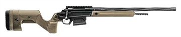 Picture of Stag Arms Pursuit 6.5 Creedmoor 5+1 20" Threaded/Fluted Sporter, Black Cerakote Barrel/Rec, Tan OEM Hybrid Hunter Stock, TriggerTech Trigger, 20 MOA Scope Mount SABR01040002