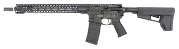Picture of Stag Arms Stag 15 3Gun Elite 5.56x45mm NATO 18" 30+1 Black Hard Coat Anodized Rec Black Adjustable Magpul SL-S Stock Black Magpul MOE Grip Left Hand STAG15010611