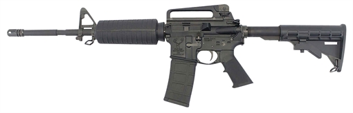 Picture of Stag Arms Stag 15 M4 5.56x45mm NATO 16" 30+1 Black Phosphate Rec Black Mil-Spec 6 Position Stock Black A2 Grip Left Hand Includes A2 Carry Handle STAG15011111