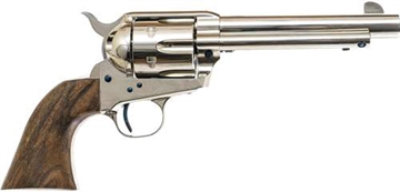 Picture of STANDARD MANUFACTURING SAR HGR 45 LC 5.5IN BBL 6RD NICKEL 1 PIECE GRIP SINGLE ACTION REVOLVER SAR5N1