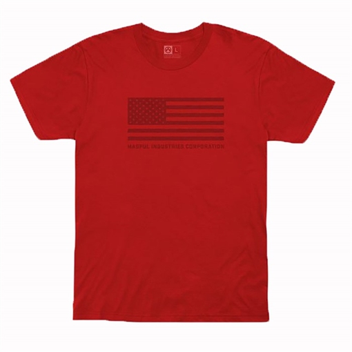 Picture of Magpul STANDARD COTTON T-SHIRT X-LARGE RED MAG1121-610-XL
