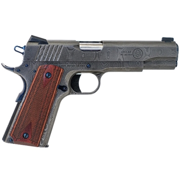 Picture of STANDARD MFG. 1911 HGA 45 AUTO 5IN BBL DAMASCUS STEEL 1911 DM 1911DM