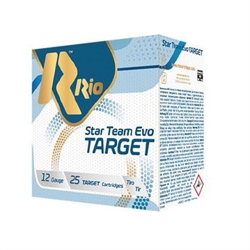 Picture of Rio Star Team Training 12ga Target Load 2.75 inch Shotgun Shells - #7.5 1 oz. 1200 fps 25rd Box STT28LT75