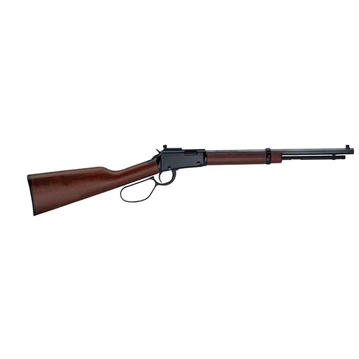 Picture of Henry Small Game Carbine 22 Short, 22 Long or 22 LR Caliber with 12 LR/16 Short Capacity, 17" Barrel, Black Metal Finish & American Walnut Stock Right Hand (Full Size) H001TLP