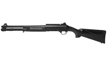 Picture of Standard Manufacturing Company Toros T4, Semi-automatic Shotgun, 12 Gauge, 3" Chamber, 18" Barrel, Black, Synthetic Stock, Ghost Ring Sight, 5 Rounds BCT4BLACK TOROST4