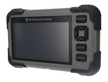 Picture of Stealth Cam SD Card Viewer 4.30" Color LCD Touch Screen SD Card Slot/Up to 32GB Black/Green STCCRV43XHD