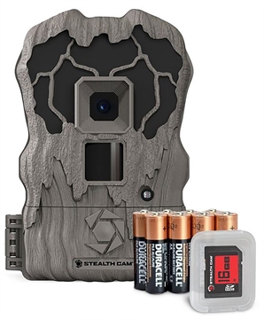 Picture of Stealth Cam QV18 Combo Brown 18MP Image Resolution, Low Glow Flash, Up to 32GB SD Card Memory, Features Integrated Python Provision Lock Latch STCQV18K