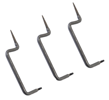 Picture of Stealth Cam Tree Screw Mounts Compatible With 1/4"-20 thread adapter Black 3 Per Pkg STCTS3PK