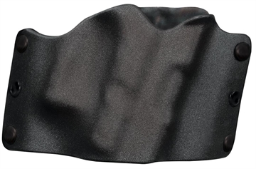 Picture of Stealth Operator Holster Compact Model, Open Bottom Muzzle, Fits Glock 17/19/20/26/30/34/40/41/43, H&K P30/VP9, Ruger SR Series, 1911 Commander, Sig Sauer P224/P226/P229, S&W M&P 22/9/40/45/Pro Series/Shield, CZ 75 SP-01, and Many More, Right Hand, Black Nylon H50050