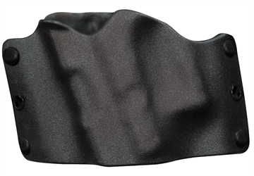 Picture of Stealth Operator Holster Compact Model, Open Bottom Muzzle, Fits Glock 17/19/20/26/30/34/40/41/43, H&K P30/VP9, Ruger SR Series, 1911 Commander, Sig Sauer P224/P226/P229, S&W M&P 22/9/40/45/Pro Series/Shield, CZ 75 SP-01, and Many More, Left Hand, Black Nylon H60092