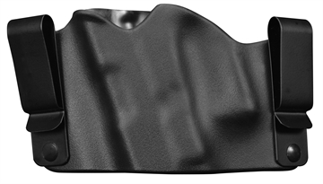 Picture of Stealth Operator Holster Compact IWB Model, Open Bottom Muzzle, Fits Glock 17/19/20/26/30/34/40/41/43, H&K P30/VP9, Ruger SR Series, 1911 Commander, Sig Sauer P224/P226/P229, S&W M&P 22/9/40/45/Pro Series/Shield, CZ 75 SP-01, and Many More, Left Hand, Black Nylon H60215