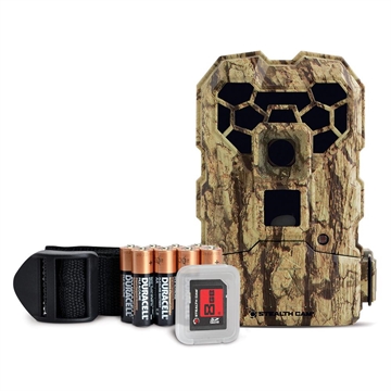 Picture of StealthCam No-Glow Infrared Scouting Trail Camera Includes 8 AA Batteries & 8GB SD Card - 12 MP STC-QS24NGK