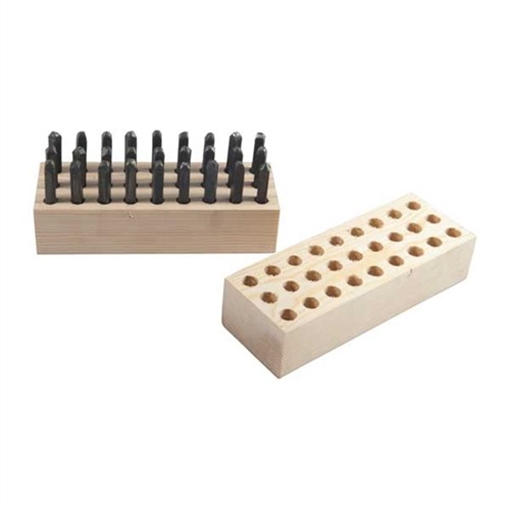 Picture of Young Brothers Stamp Works Inc STEEL LETTER STAMP SET 3/32'' 02272