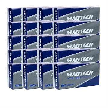 Picture of STEEL CASE 9MM LUGER HANDGUN AMMO 9AS CASE -