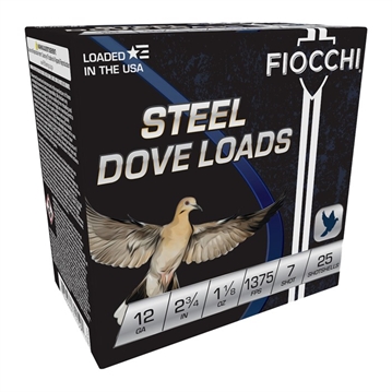 Picture of STEEL DOVE & QUAIL 12 GAUGE AMMO 105002114 -