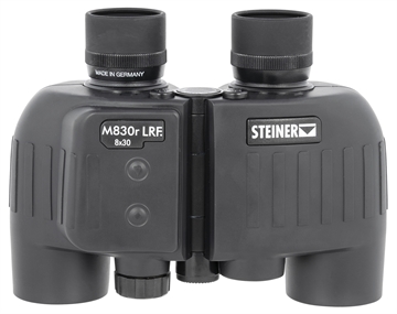 Picture of Steiner M830r Laser Rangefinder 8x 30mm Mil Radian Ranging Reticle, Floating Prism Auto Focus, Black Makrolon w/Rubber Armor 2680