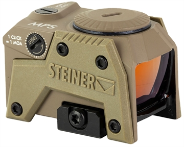 Picture of Steiner Micro Pistol Sight Flat Dark Earth 1 x 20 mm x 16 mm 3.3 MOA Red Dot 8700-MPSFDE