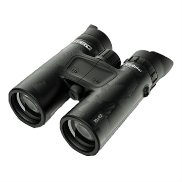 Picture of Steiner Predator, Binocular, 10X, 42mm Objectives, Matte Finish, Black, Neck strap, Carry case, Matte 2059