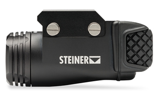Picture of Steiner TOR Fusion, Tac Light w/laser, 350 Lumens, Fits Picatinny/Most Pistol Rails, Green Laser, Black, Auto On Feature 7001