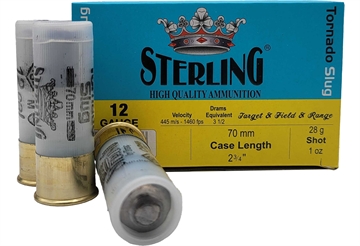 Picture of Sterling 12 Gauge Shotgun Ammo - Tornado Slug | 1,470 fps | 2.75 inch STRLG12TORNADOSLUG -