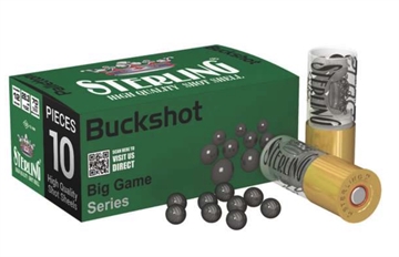 Picture of STERLING AMMO 12GA 23/4' 00 BUCKSHOT 10RD (20 BOX CASE) 8698779949730