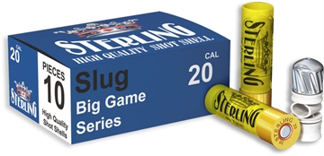 Picture of STERLING AMMO 20GA TORNADO SLUG 10RD (20 BOX CASE) 8698779964887