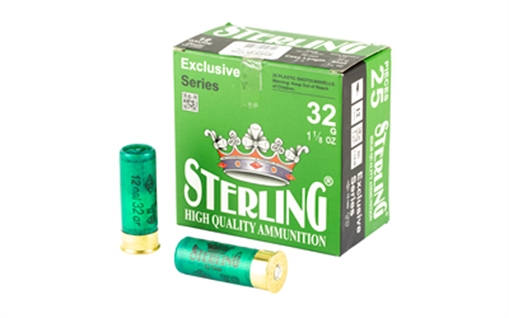 Picture of Sterling Exclusive Series, 12 Gauge 2.75", #5, 1 1/8 oz, Shot Shell, 25 Round Box 8698779950811