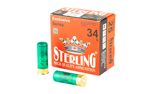 Picture of Sterling Exclusive Series, 12 Gauge 2.75", #5, 1 3/16 oz, Shot Shell, 25 Round Box 8698779951030
