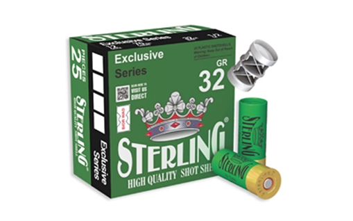 Picture of Sterling Exclusive Series, 12 Gauge 2.75", #6, 1 1/8 oz, Shot Shell, 25 Round Box 8698779950828
