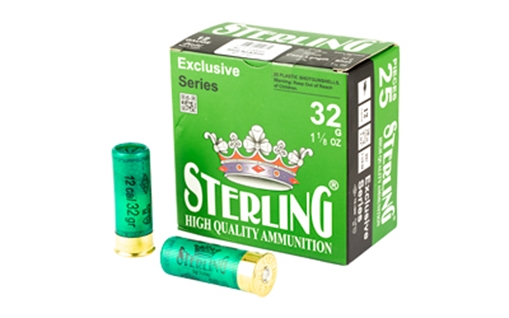 Picture of Sterling Exclusive Series, 12 Gauge 2.75", #7, 1 1/8 oz, Shot Shell, 25 Round Box 8698779950835