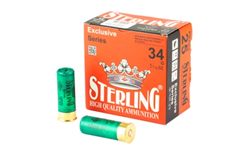 Picture of Sterling Exclusive Series, 12 Gauge 2.75", #7, 1 3/16 oz, Shot Shell, 25 Round Box 8698779951054