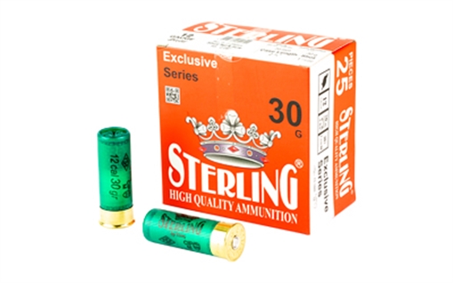 Picture of Sterling Exclusive Series, 12 Gauge 2.75", #8, 1 1/6 oz, Shot Shell, 25 Round Box 8698779950644