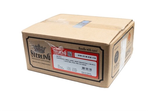 Picture of Sterling Steel Cased 7.62x39 Rifle Ammo - 123 Grain | FMJ | 1000rd Case SRL8698779967284