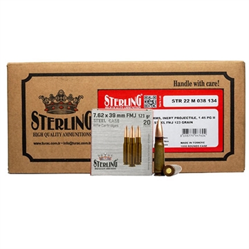 Picture of Sterling Steel Cs. 7.62x39 123 STERLING 7.62X39
