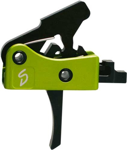 Picture of Stern Defense 009H2SD1M H2S Drop In Trigger Green Fits AR10/AR15 009H2SD1M 009-H2S-D1-M