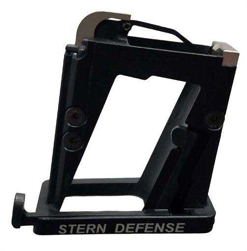 Picture of Stern Defense 001SDMAGADMP9AND40/P32 Mag-AD9 9mm/40 S&W Fits Sig P320/P250 Black Aircraft Grade Aluminum 001SDMAGADMP9AND40/P32 MAGADMP9&40
