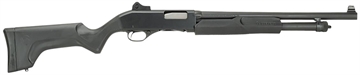 Picture of Stevens 320 Security 12 Gauge 3" 5+1 18.50" Matte Black Carbon Steel Barrel, Matte Black Synthetic Stock, Ambidextrous, Ghost Ring Sight Includes Fixed Cylinder Bore Choke 19487