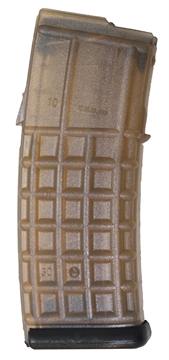 Picture of Steyr Arms Magazine, 223 Remington/556NATO, 30 Rounds, Fits Steyr AUG, Polymer, Transparent, Black Base 1200050502